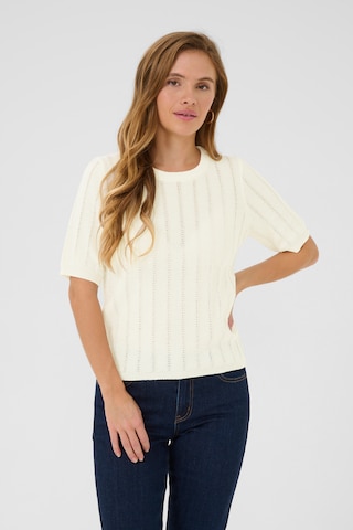 Kaffe - Jersey 'Betty' en blanco: frente