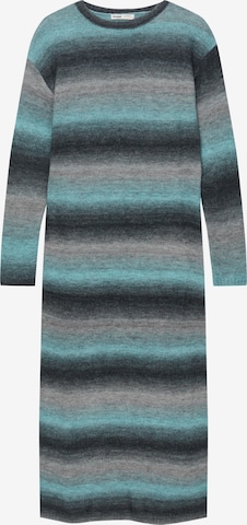 Pull&Bear Knit dress in Blue: front