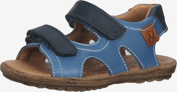 NATURINO Open schoenen in Blauw: voorkant