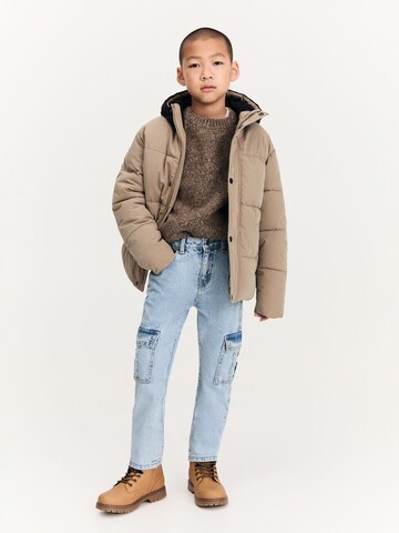 Veste d’hiver 'Ivan' MANGO KIDS en marron