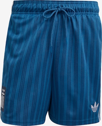 Loosefit Pantalon de sport 'Griechenland' ADIDAS PERFORMANCE en bleu : devant