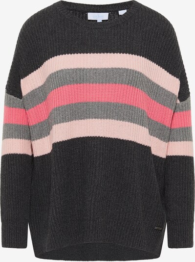 usha BLUE LABEL Sweater in Anthracite / Light grey / Pink / Pastel pink, Item view