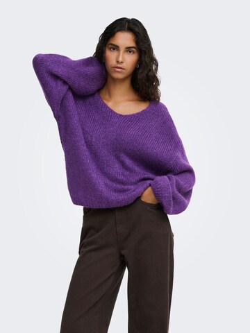 JDY Pullover 'JDYDINEA' i lilla: forside