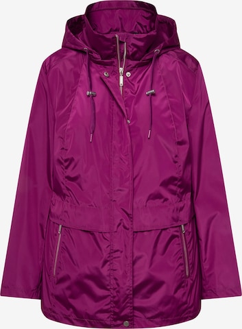 Ulla Popken Between-season jacket in Pink: front