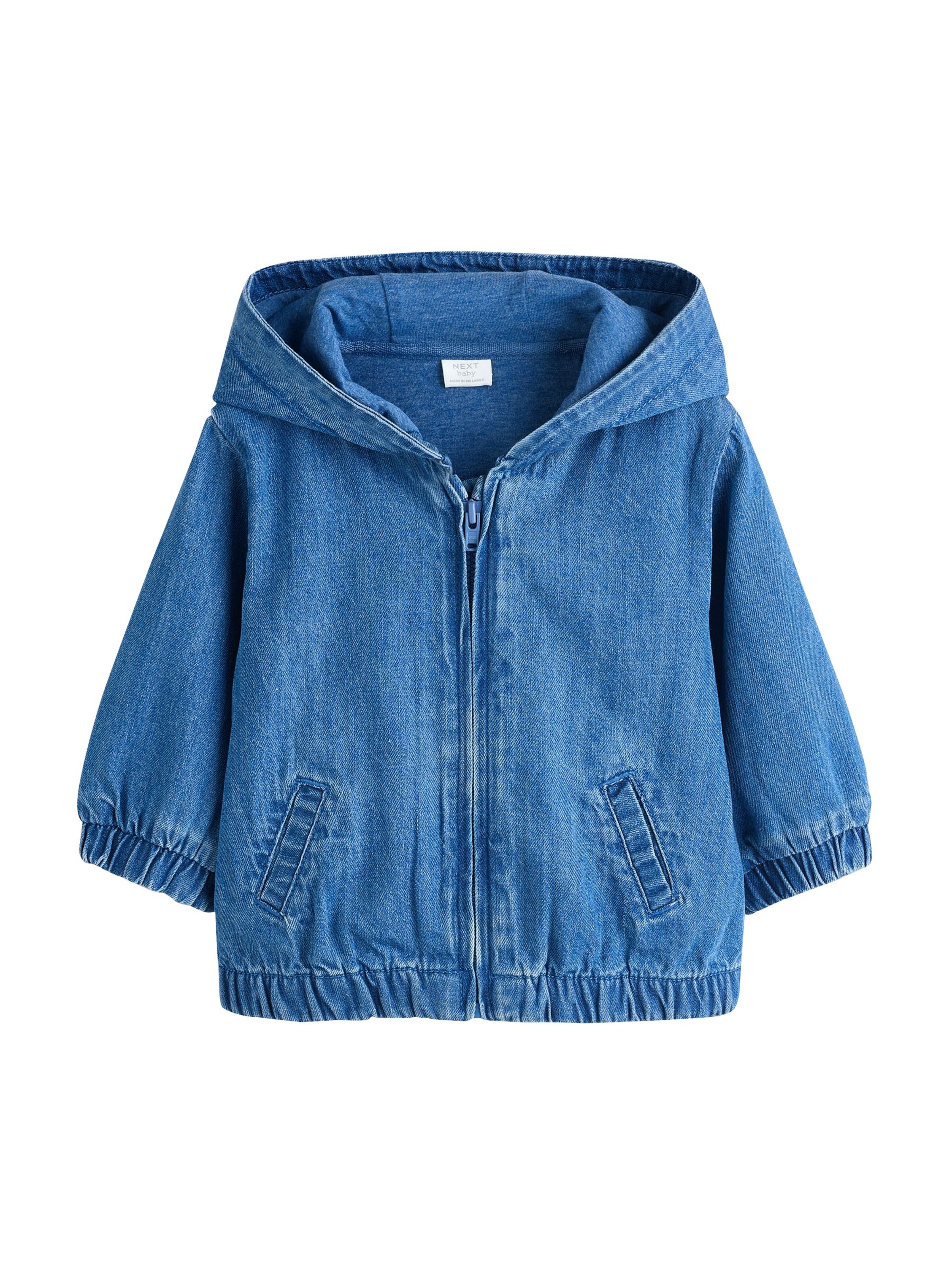 Next Jacke in blue denim, Produktansicht