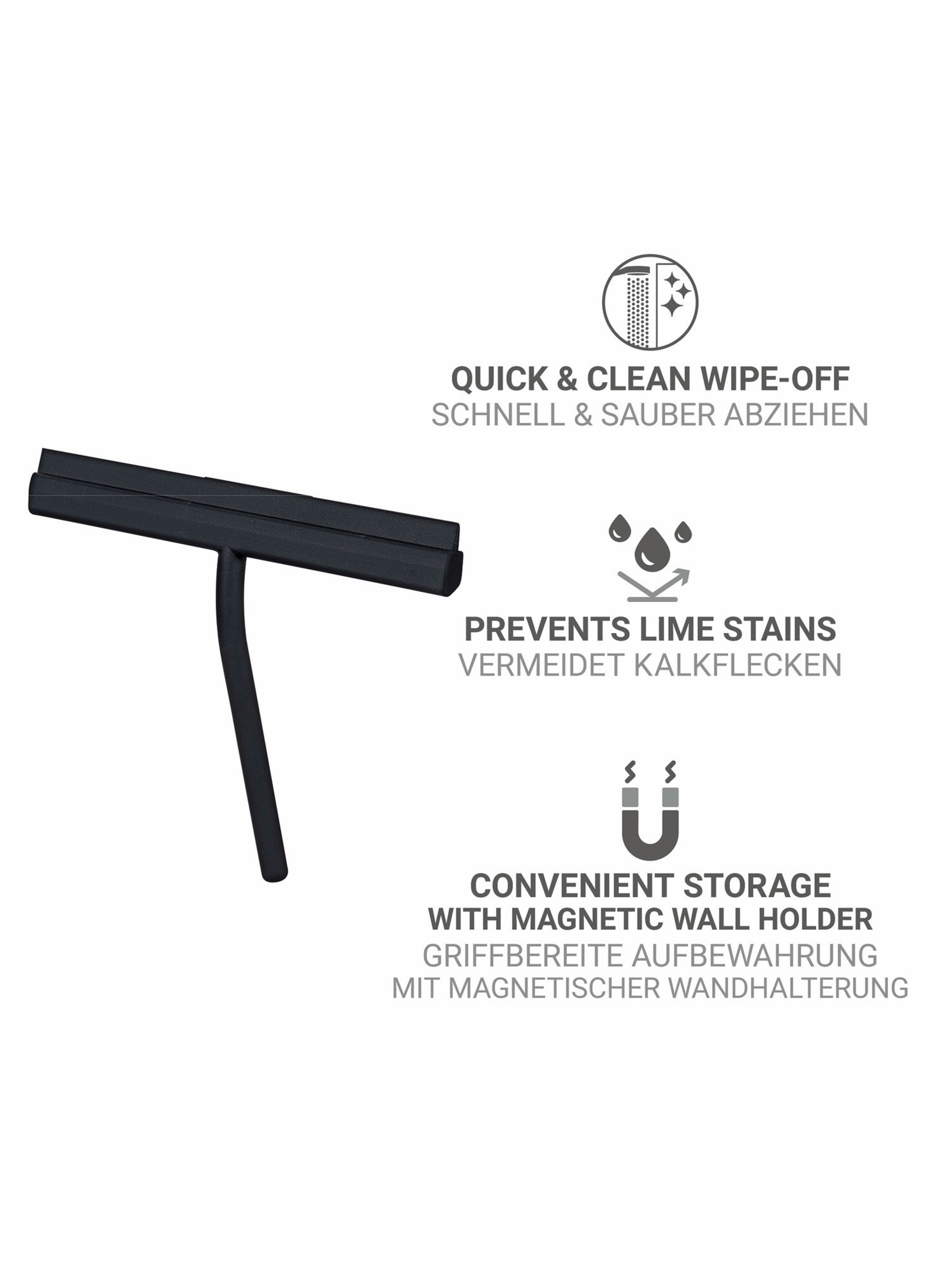 Wenko Shower Accessories 'Agana' in White