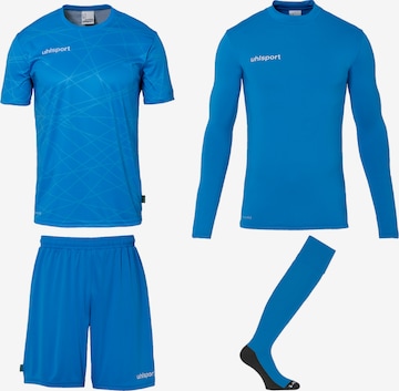 UHLSPORT Sports Suit in Blue: front