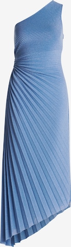 Robe de soirée Vera Mont en bleu : devant