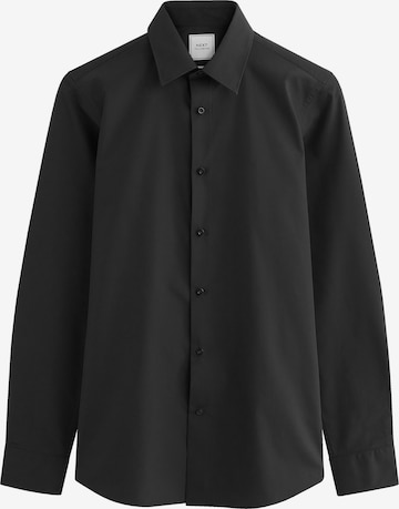 Slim fit Camicia business di Next in nero: frontale