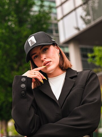 Casquette 'Leopard premium' Be52 en noir