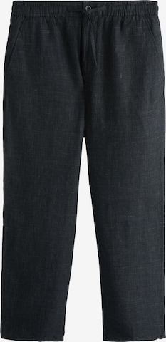 Loosefit Pantalon chino 'Signature Heritage' Next en noir : devant