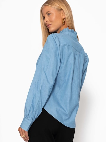 SASSYCLASSY Bluse in Blau