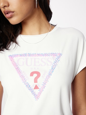 GUESS - Camiseta en blanco