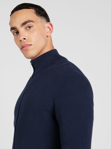 SELECTED Gebreid vest 'SLHROSS' in Blauw