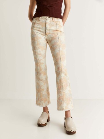 Scalpers Flared Jeans in Mixed colours: front