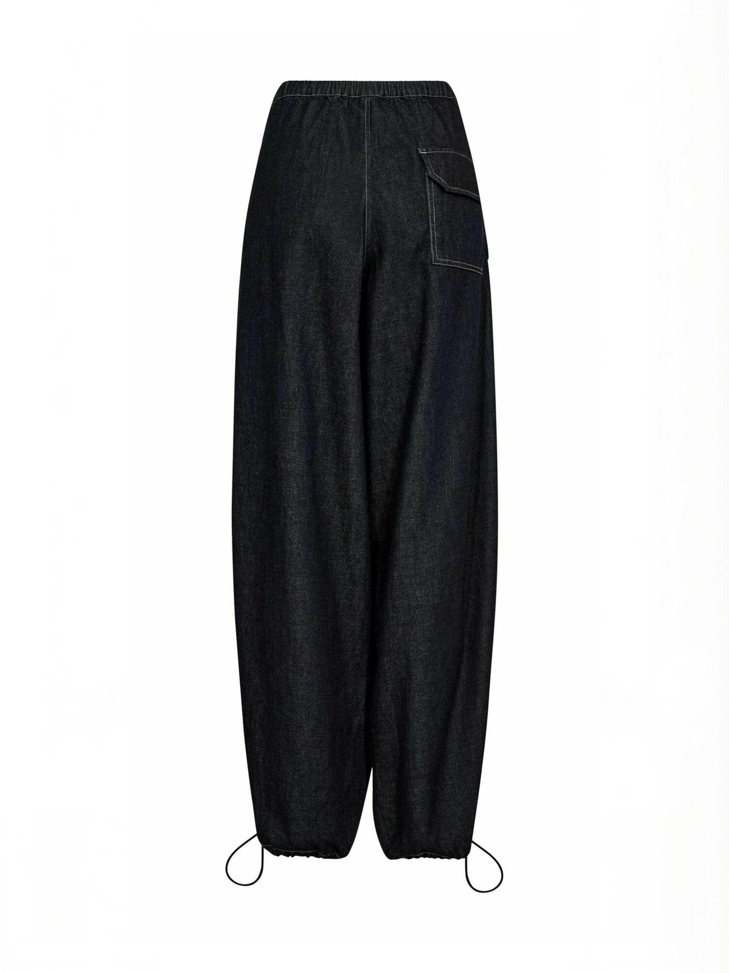 Ivy Copenhagen Regular Trousers ' IVY-Penny ' in Blue: back