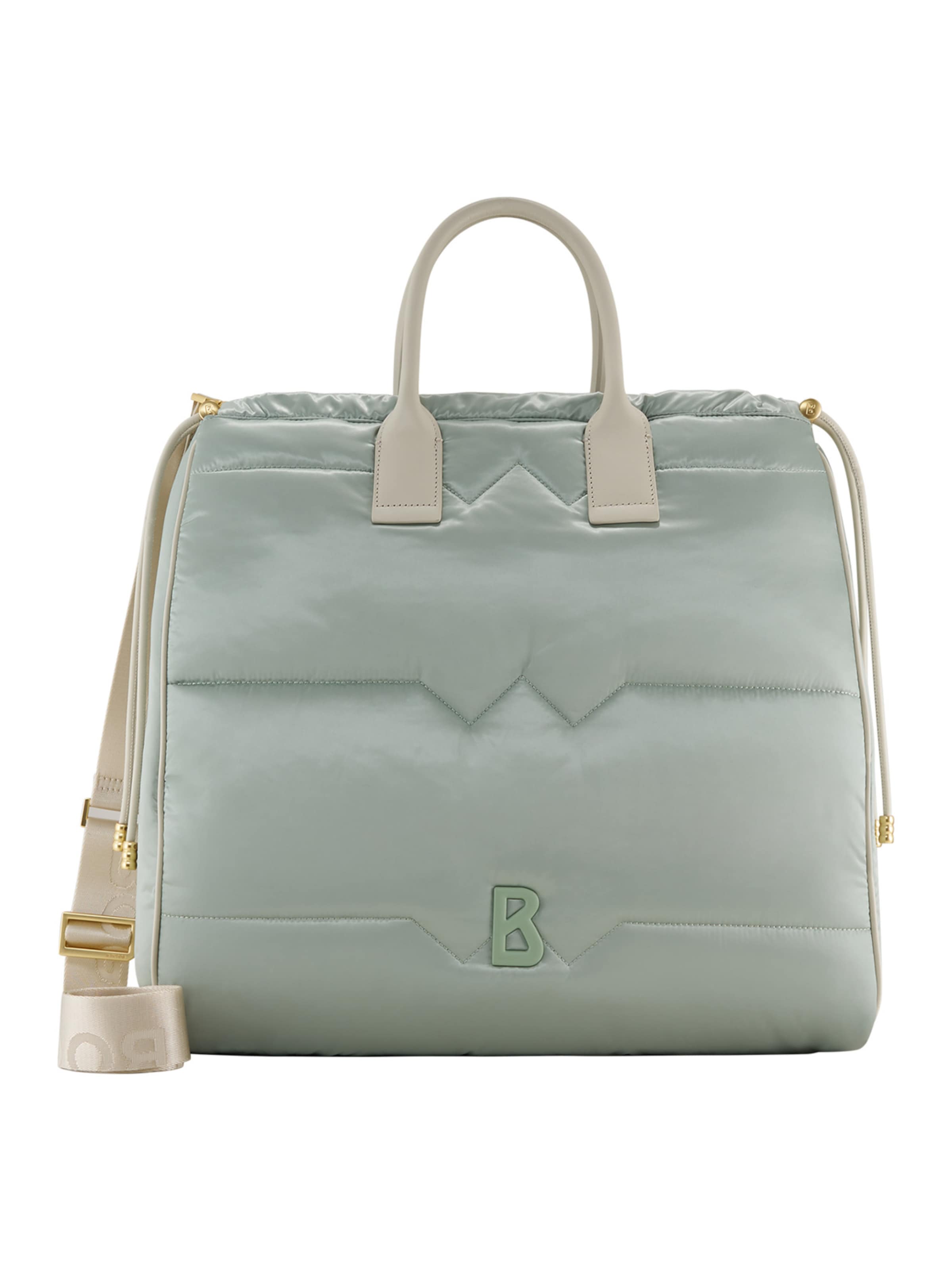 BOGNER Handtas in Groen: voorkant