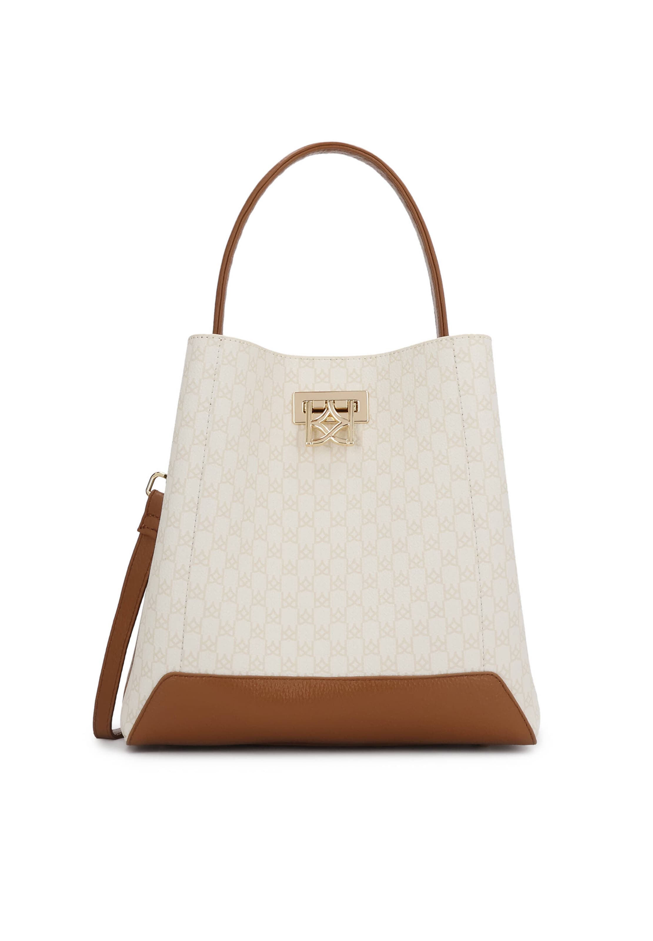 Kazar Handbag in White: front