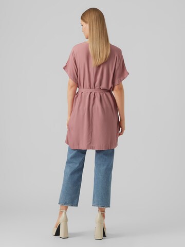 VERO MODA Туника 'BEAUTY' в Ярко-розовый
