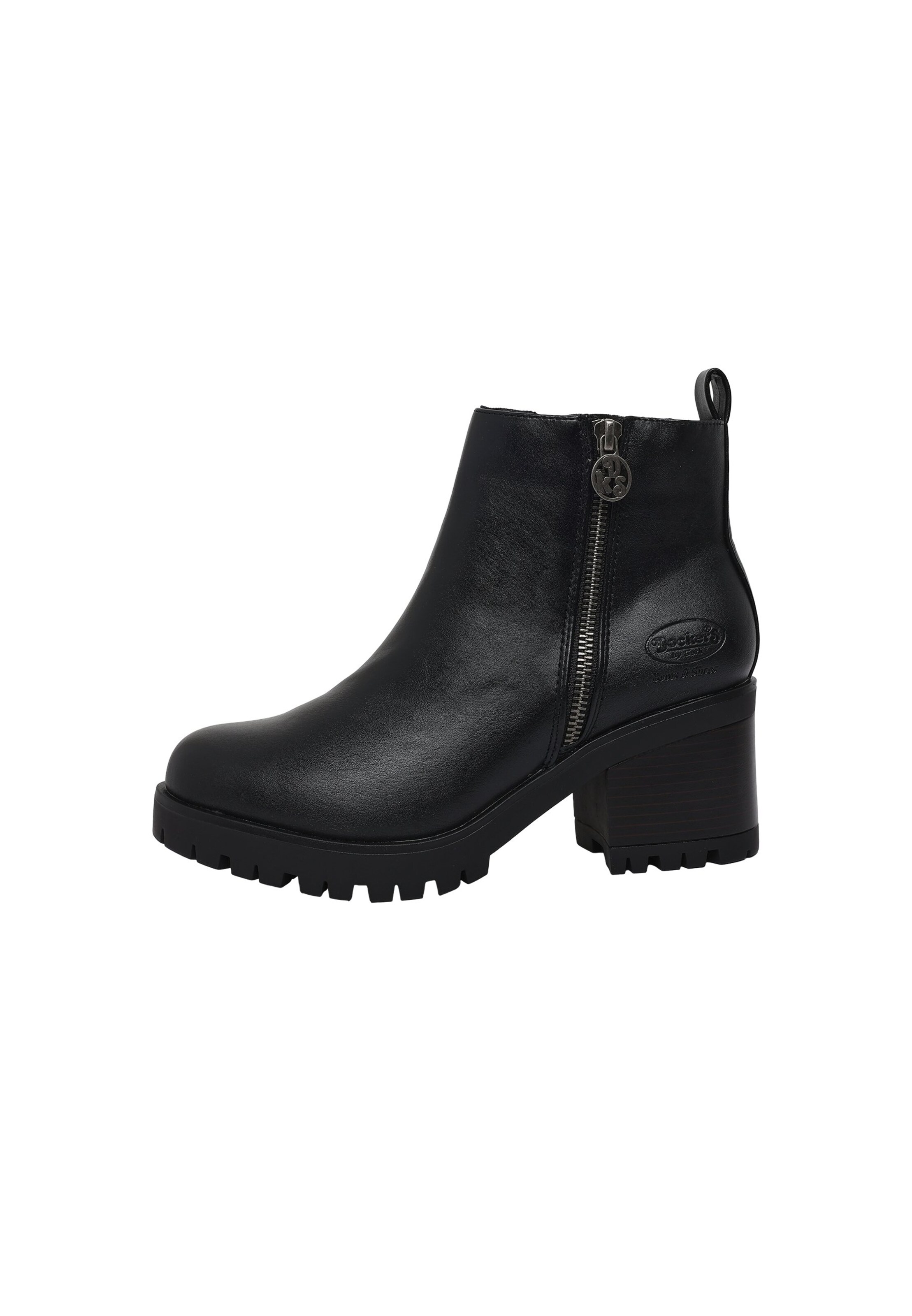 Dockers by Gerli Bottines en 36 en noir, Vue avec produit