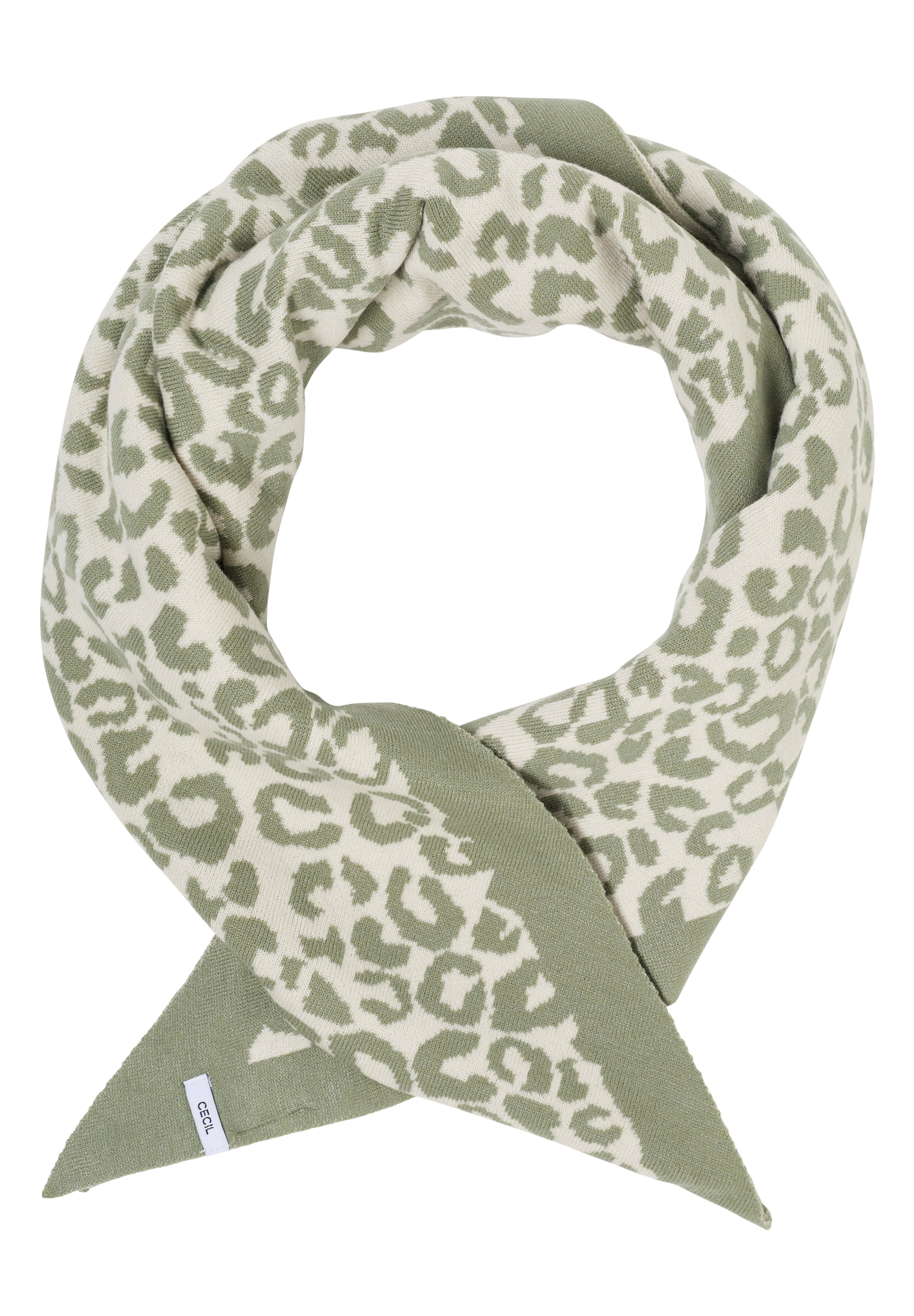 CECIL Wrap in Green: front