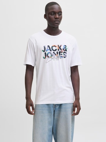 JACK & JONES Shirt in Grey: front