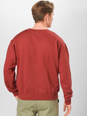 Mennace Regular fit Sweatshirt in Rood
