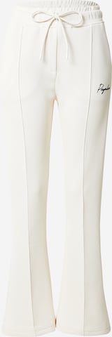 Pantaloni 'VALIA' de la Pegador pe alb: față