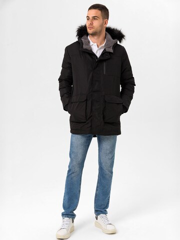 Parka d’hiver Daniel Hills en noir