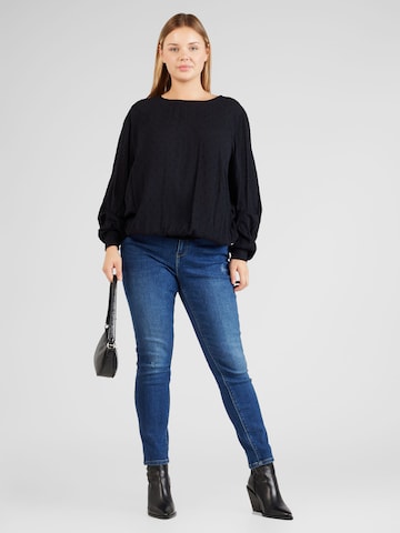 ONLY Carmakoma Blouse 'Adana' in Black