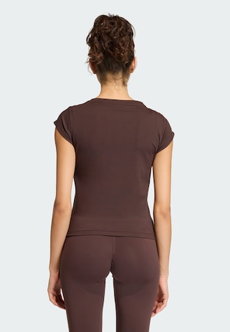 ADIDAS PERFORMANCE - Camiseta funcional 'Hyperglam' en marrón