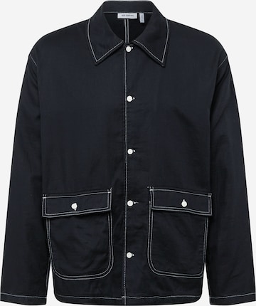 Veste mi-saison 'Lucas' WEEKDAY en noir : devant