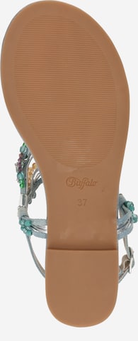 BUFFALO T-bar sandals 'CAPRI VACAY' in Blue