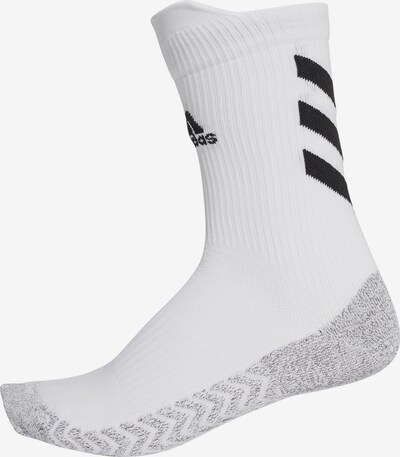 ADIDAS SPORTSWEAR Chaussettes de sport en gris / noir / blanc, Vue avec produit