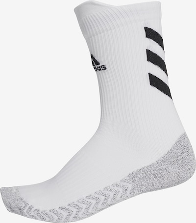 Calzino sportivo ADIDAS SPORTSWEAR di colore grigio / nero / bianco, Visualizzazione prodotti