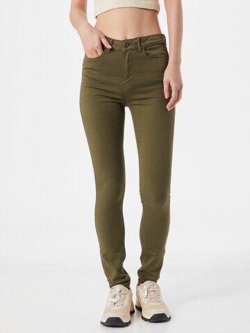 JDY Skinny Jeans 'Lara' i grøn: forside