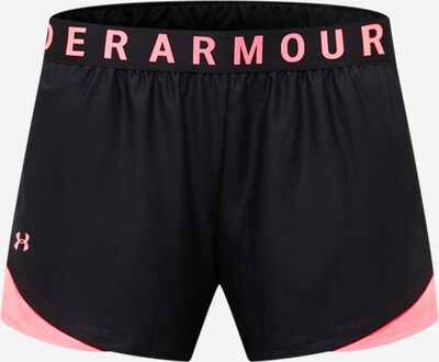 Pantaloni sport 'Play Up' UNDER ARMOUR pe roz / negru, Vizualizare produs