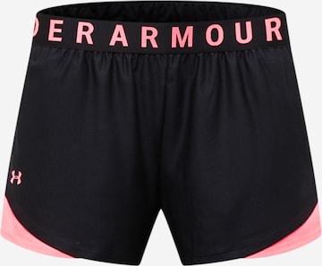 UNDER ARMOUR Sportbroek 'Play Up' in Zwart: voorkant