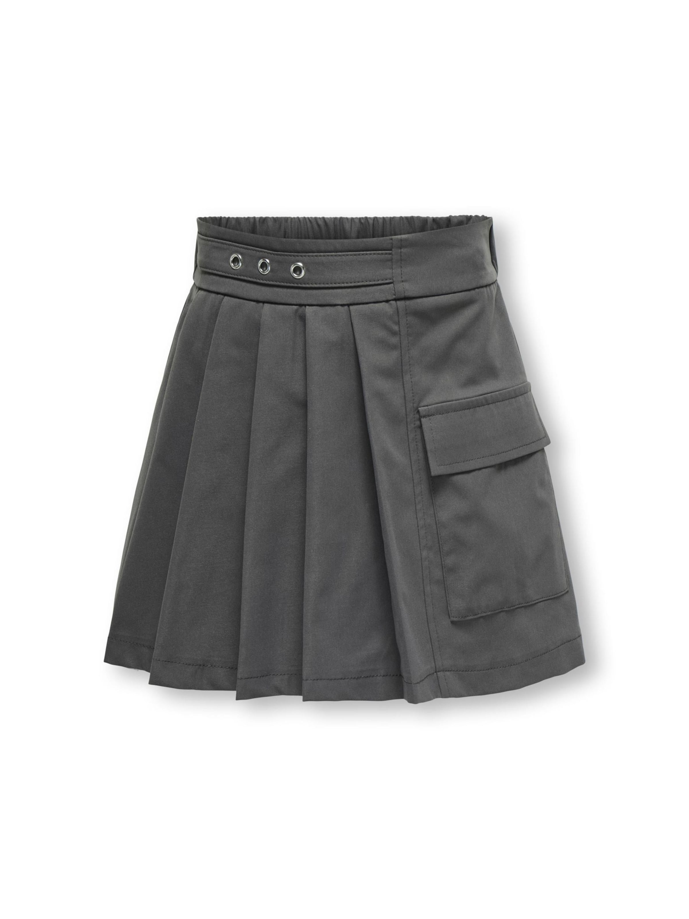 ONLY GIRLS Nederdel 'KOGLuna' i grå: forside