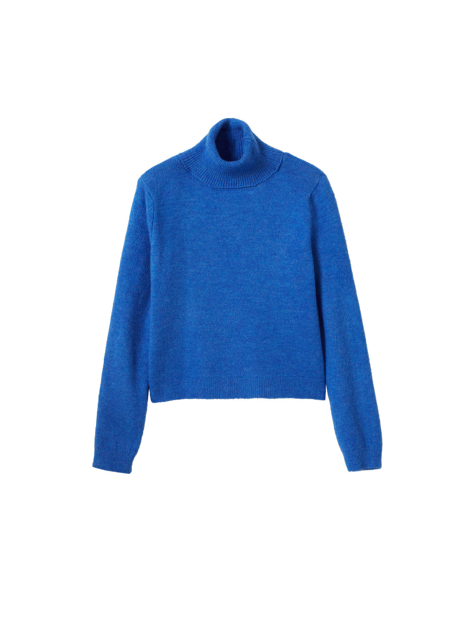 Odzież Swetry MANGO Sweter Iced w kolorze Królewski Błękitm 