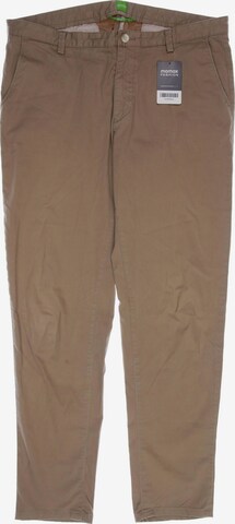 BOSS Pants in 36 in Beige: front