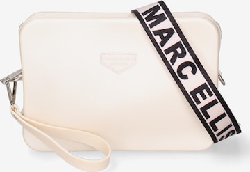 Marc Ellis Umhängetasche in Weiß: Vorderseite