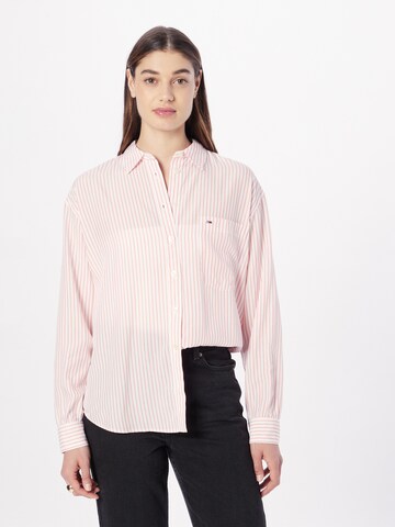 Tommy Jeans Blouse in Red: front
