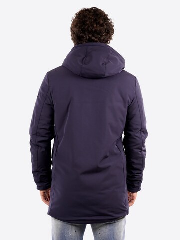 Yes Zee Winter Jacket 'Cappotto' in Blue