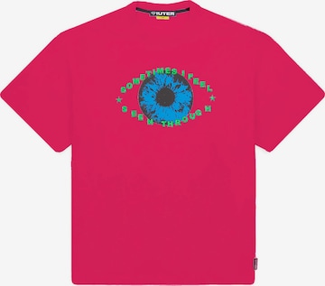 T-Shirt 'Squad' IUTER en rouge : devant