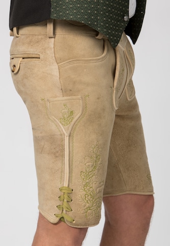 STOCKERPOINT Regular Trachtenhose 'Fridl' in Beige