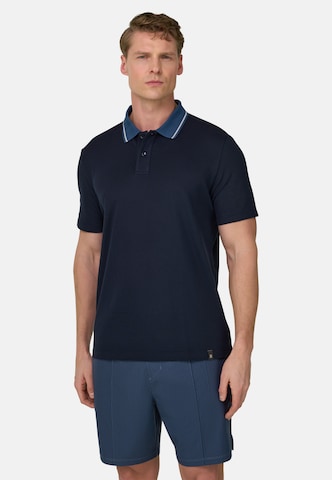 Boggi Milano Shirt in Blauw: voorkant