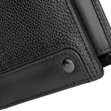bugatti Portemonnaie in Schwarz