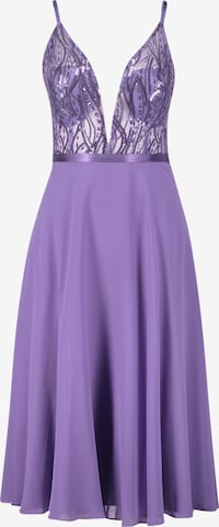 Vera Mont Cocktail Dress in Purple: front