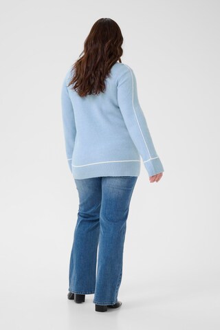 Pull-over 'KCjina' KAFFE CURVE en bleu